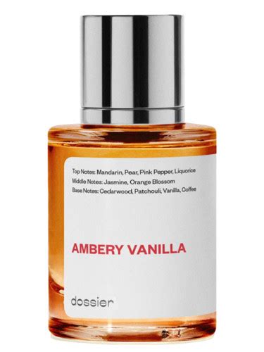 ambery vanilla dossier near me|dossier ambery perfume.